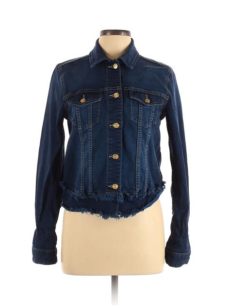 michael kors jean jacket women|Michael Kors padded jackets women.